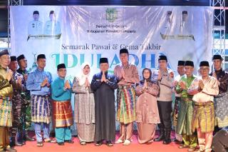 Bupati Asmar Lepas Pawai Takbir Iduladha 1447 H di Meranti