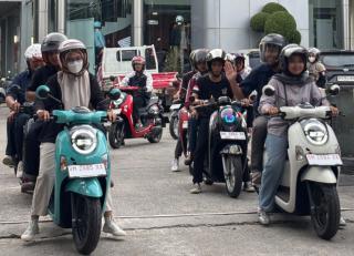 Scoopy Your Mode, Your Ride Jadi Ajang Quality Time Seru Bersama Komunitas Riscoc di Pekanbaru