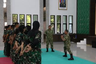 Jelang Lomba Virtual TNI AD, Kodam XIX Tuanku Tambusai Matangkan Kesiapan Atlet Pencak Silat Militer