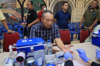 Pemko Pekanbaru Dukung Aksi Donor Darah BKGR di Momentum HUT Ke-50