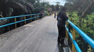 Polda Riau Rampungkan 51 Jembatan Merah Putih, 28 Lainnya Masih Dikebut