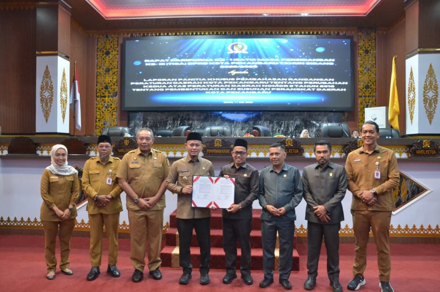 DPRD dan Pemko Pekanbaru Sepakati Pembentukan Dua OPD Baru untuk Perkuat Ekonomi Kreatif dan Pangan