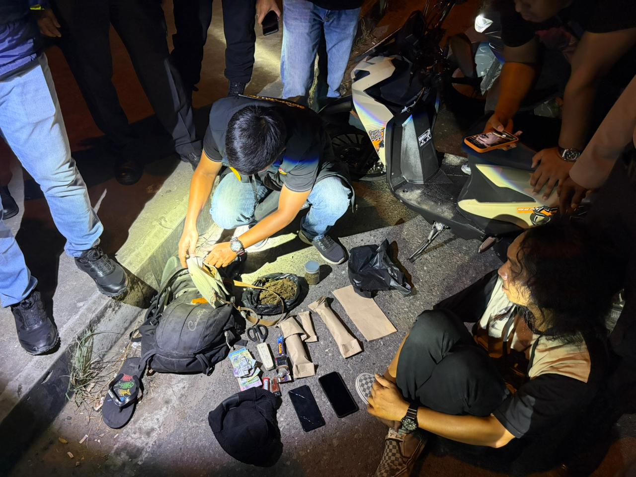 Patroli Antipremanisme Polres Dumai Bongkar Dugaan Transaksi Ganja 300 Gram