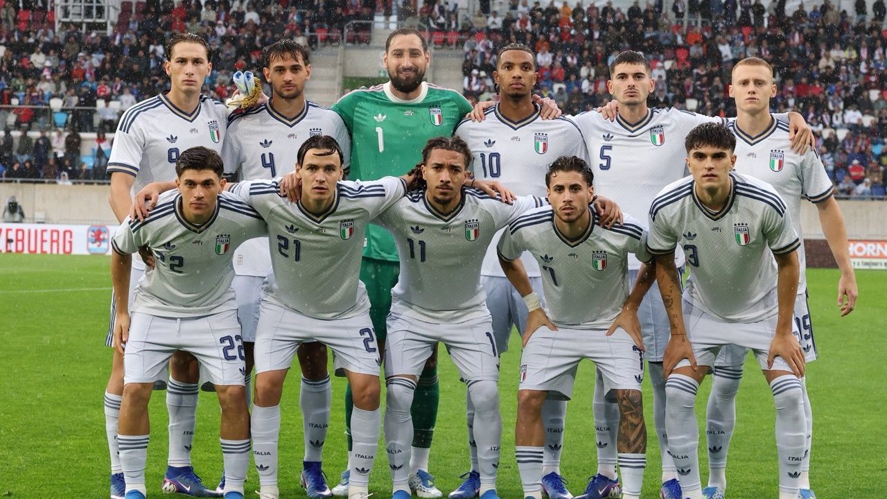 Gol Tunggal Esposito Antar Italia Raih Kemenangan atas Luksemburg