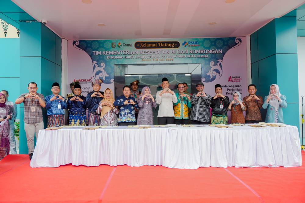 RSUD Dumai Resmi Jadi Rumah Sakit Rujukan Jantung Regional di Riau