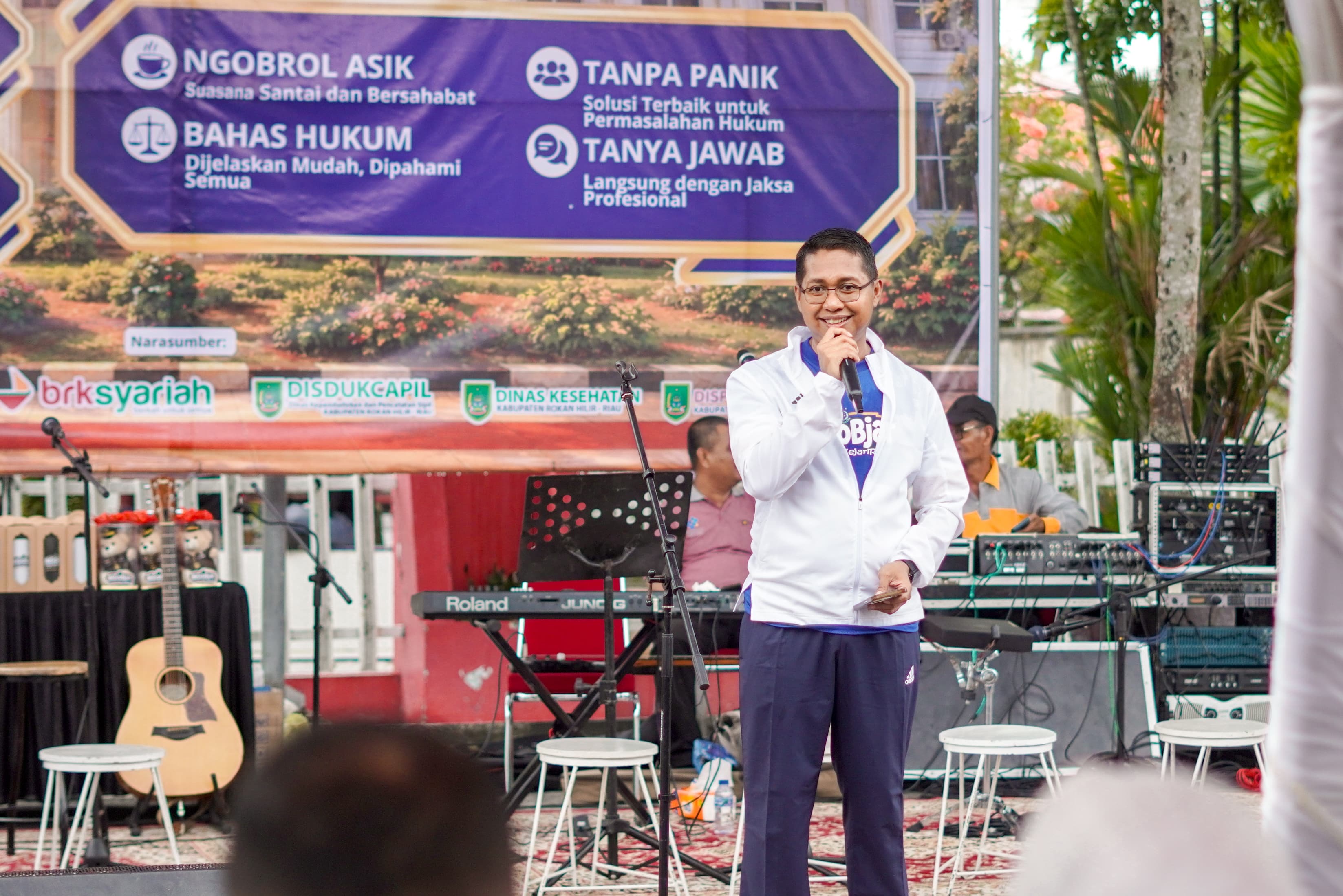 Wabup Jhony Charles Apresiasi Peluncuran Program NGOBJAR oleh Kejari Rohil