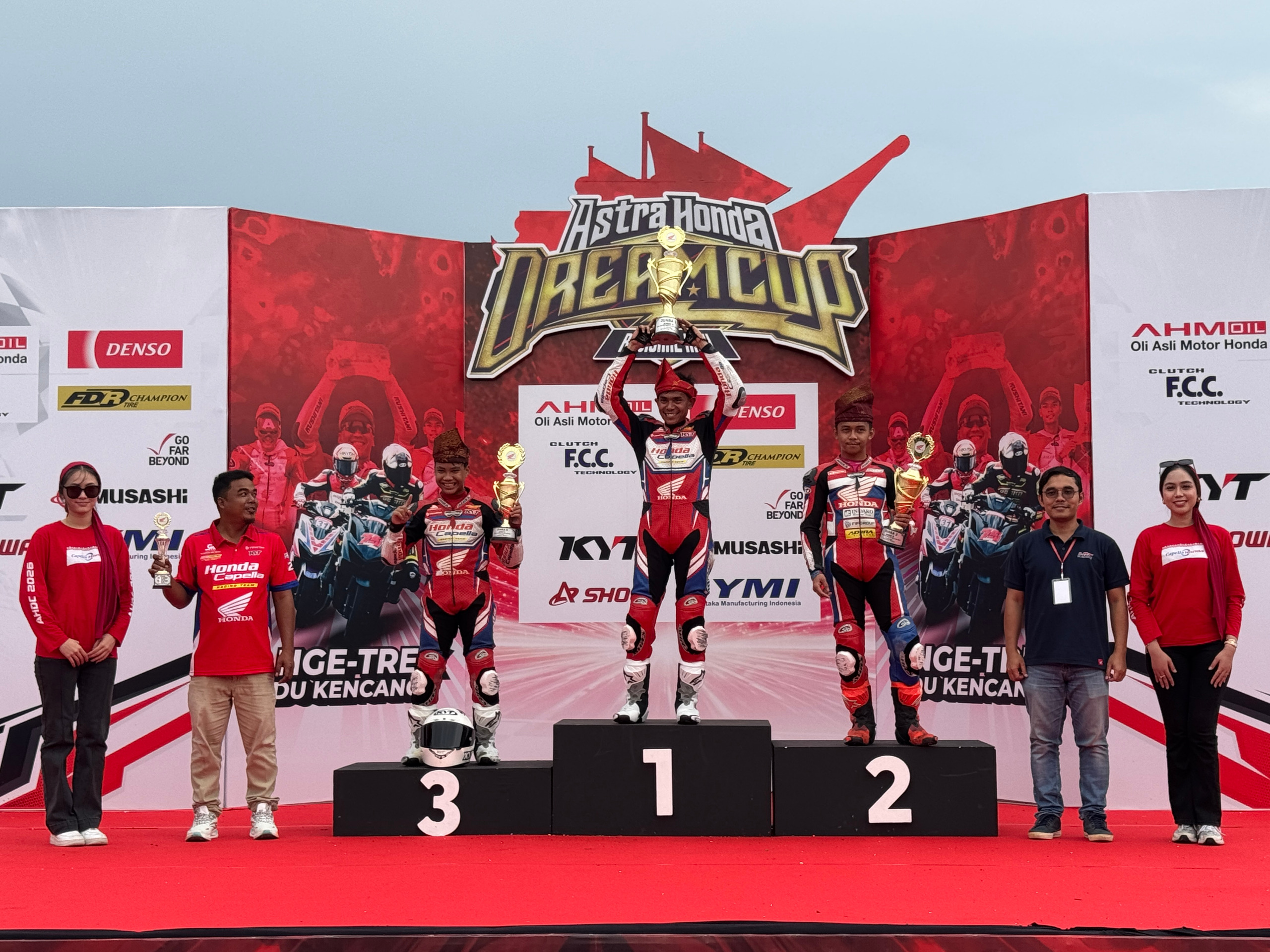 Vario 160 Melesat Kencang, Astra Honda Dream Cup 2026 Regional Riau Berakhir Sukses