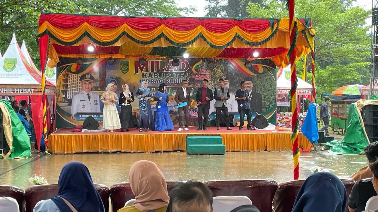 Lomba Karaoke Dangdut Meriahkan Milad ke-61 Inhil, Puluhan Peserta Unjuk Bakat