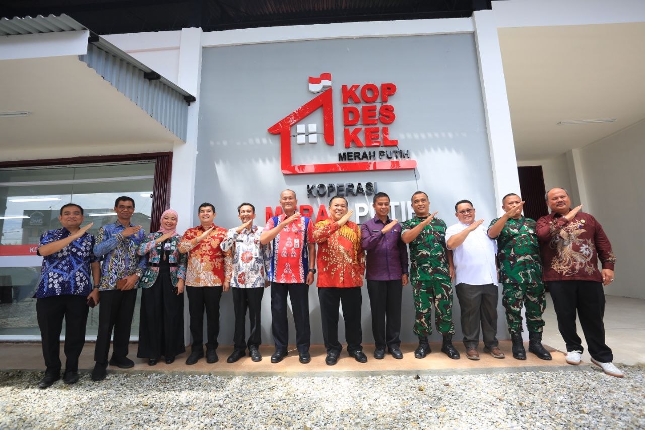 Riau Kebagian 1.862 Koperasi Merah Putih, Progres Pembangunan Sudah Capai 58 Persen