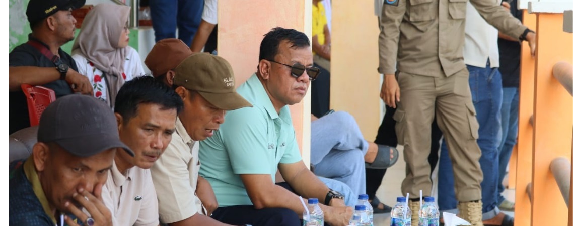 Bupati Suhardiman Hadiri Pacu Jalur Rayon I Inuman, Dorong Ekonomi Masyarakat