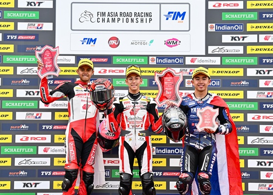 CBR Series Tancap Gas di Motegi, AHRT Raih Tiga Podium dan Kibarkan Merah Putih di ARRC 2026