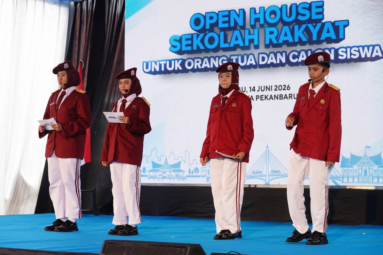 Sekolah Rakyat di Riau Kian Berkembang, 225 Siswa Telah Nikmati Pendidikan Gratis