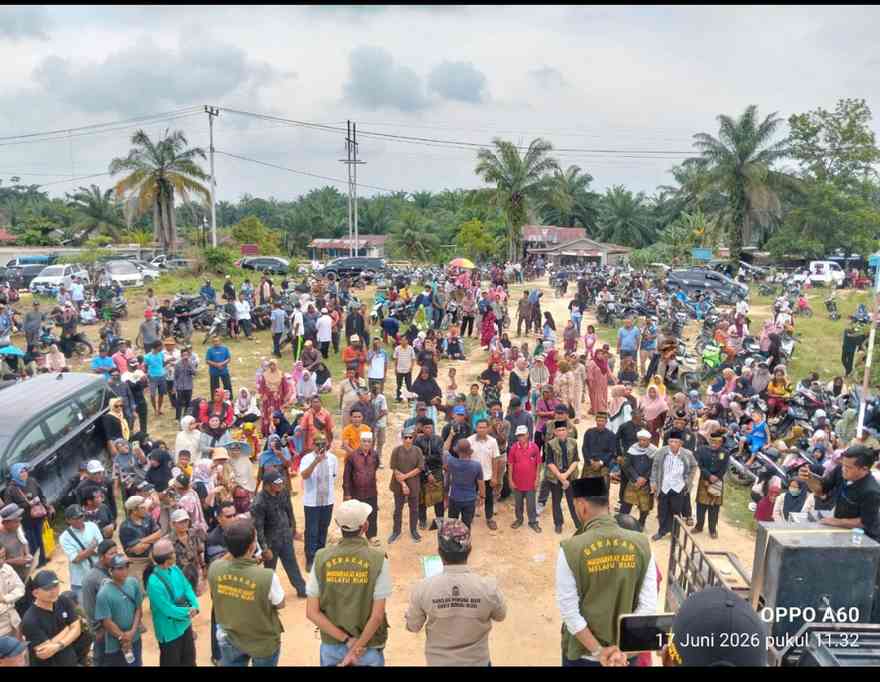 Panas! Masyarakat Adat Bonai Usir PT Agrinas dari Wilayah Adat