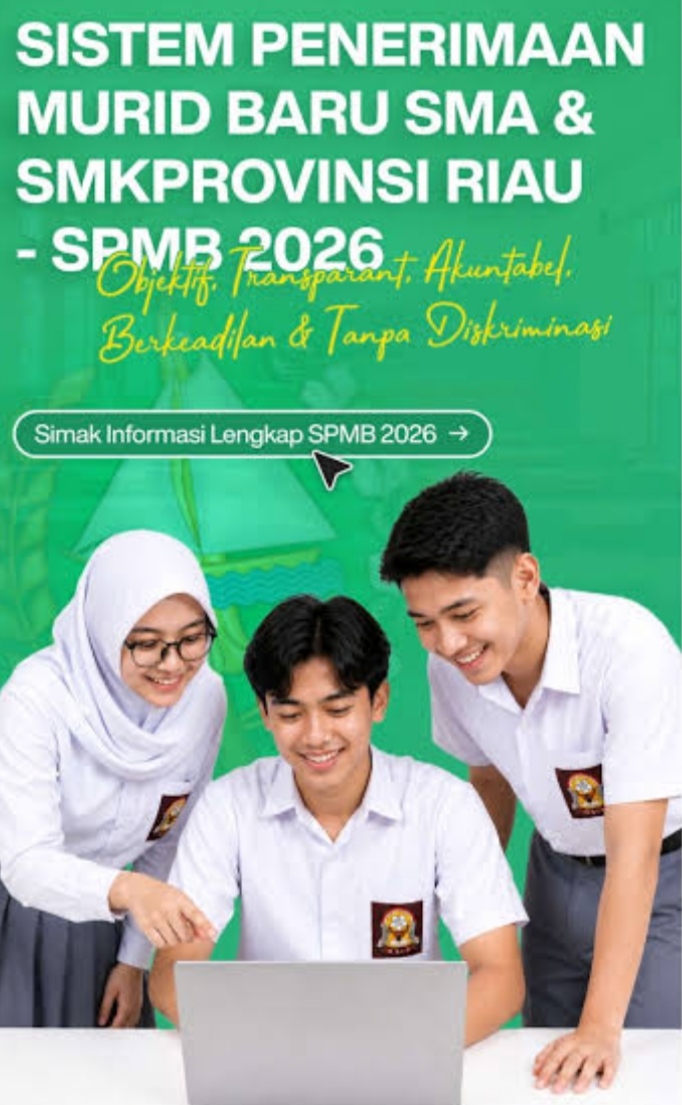 SPMB Riau Segera Berakhir, Calon Murid Diminta Maksimalkan Pilihan Sekolah