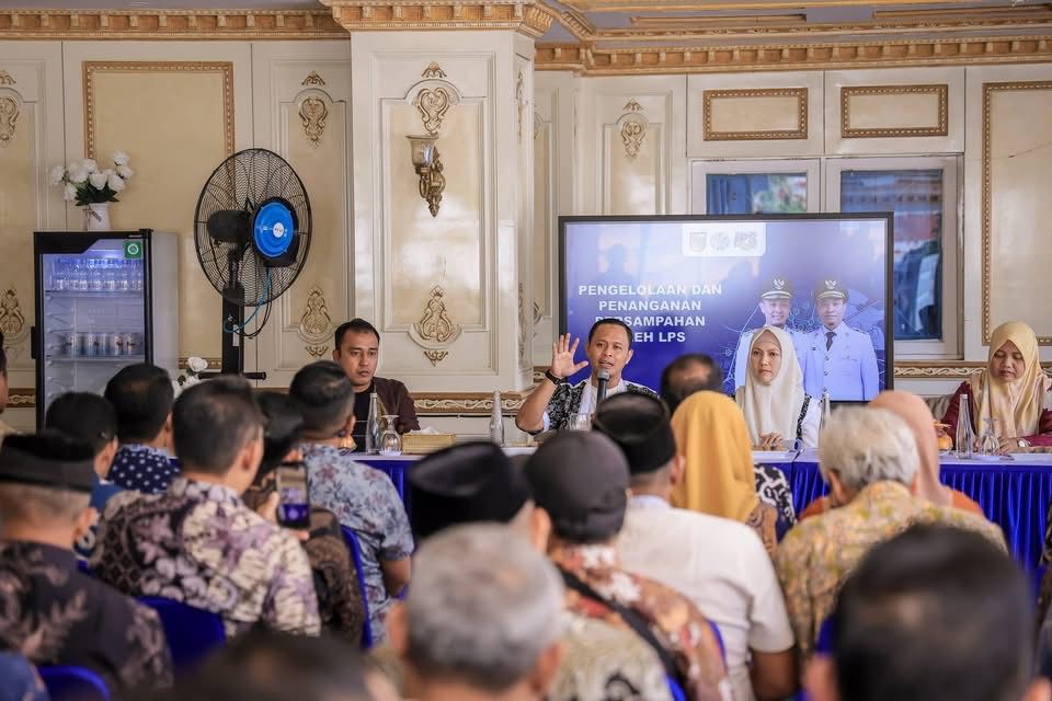 Wako Agung Apresiasi Kinerja 30 LPS di Kota Pekanbaru