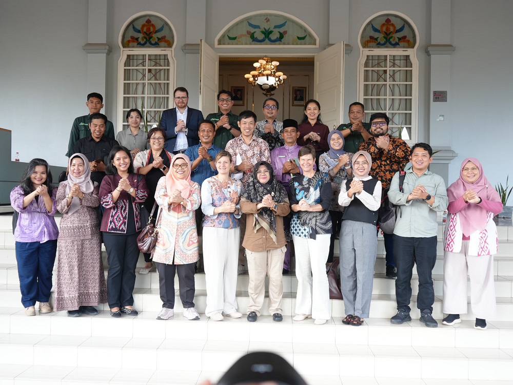 Bupati Afni Terima Kunjungan UNDP dan Pemerintah Swiss