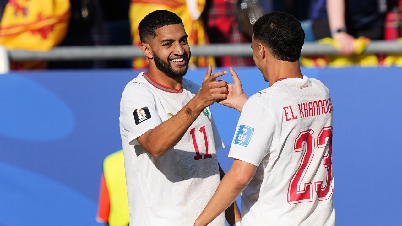 Gol Kilat Ismael Saibari ke Gawang ke Skotlandia, Bawa Singa Atlas ke Puncak Klasemen Grup C