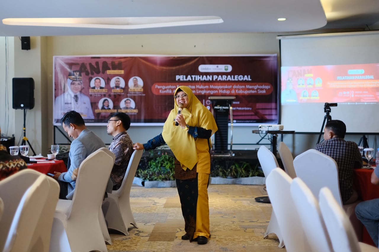 Pemkab Siak Perkuat Kapasitas Hukum Penghulu Kampung untuk Hadapi Konflik Agraria