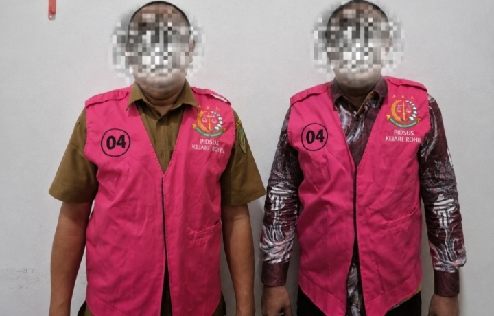 Kejari Rohil Tetapkan dan Tahan 2 Orang Tersangka Dugaan Korupsi TPP PPPK 2025