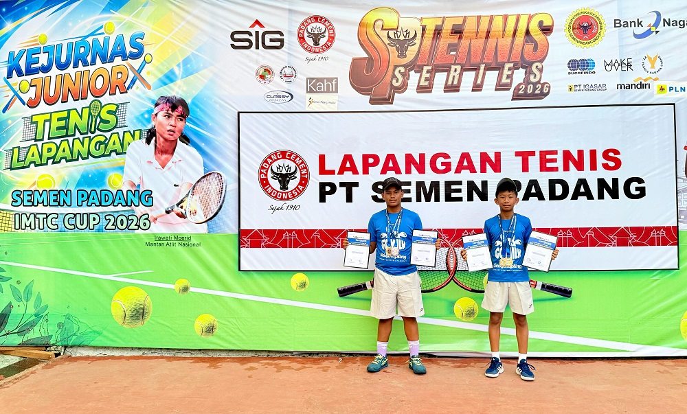 Kakak Beradik Asal Siak Sabet Enam Emas di Kejurnas Tenis Junior IMTC