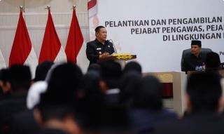 Plt Gubri SF Hariyanto Ingatkan Kepala Sekolah Jangan Terlibat Main Proyek