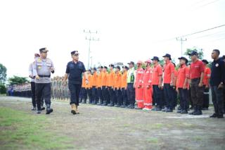 Hadapi Musim Kemarau, Bupati Asmar Pimpin Apel Siaga Karhutla di Kepulauan Meranti
