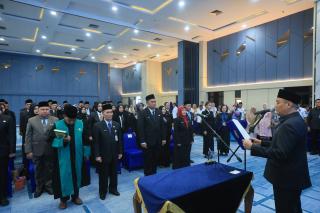Wawako Pekanbaru Lantik 42 Pejabat, Tekankan Respons Cepat dan Integritas
