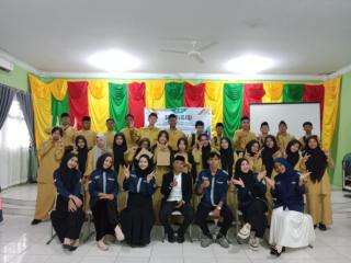 Kenalkan Akuntansi Syariah, Dosen dan Mahasiswa IAIN Bengkalis Edukasi Pelajar SMAN 3