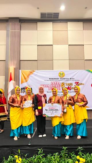Sri Junjungan Harumkan Bengkalis, Raih Juara I Lomba Tari Zapin Melayu se-Riau