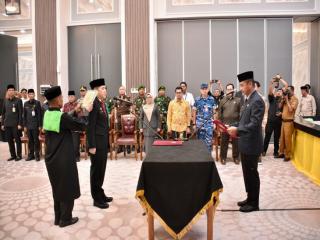 Bupati Kampar Lantik Dr. Ardi Mardiansyah sebagai Sekretaris Daerah