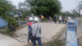 Jembatan Jalan Nelayan Amblas, Pemko Pekanbaru dan BWSS Siapkan Langkah Perbaikan