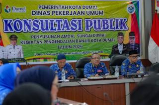 Pemko Dumai Gelar Konsultasi Publik AMDAL Penanggulangan Banjir
