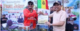 Festival Pacu Jalur Tradisional Pangean Ditutup, Pemkab Kuansing Beri Apresiasi 