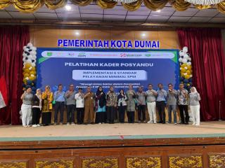 Pemko Dumai Apresiasi Sinarmas dan Yayasan Tzu Chi Perkuat Kader Posyandu untuk Cegah Stunting