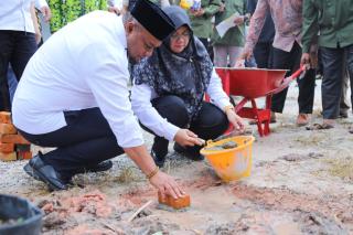 Bupati Afni Mulai Bangun Rumah Singgah Gratis bagi Pasien Kurang Mampu di Siak