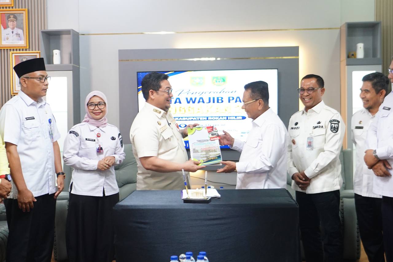 Bupati Rohil Apresiasi Data Tunggakan Pajak dari Pemprov Riau