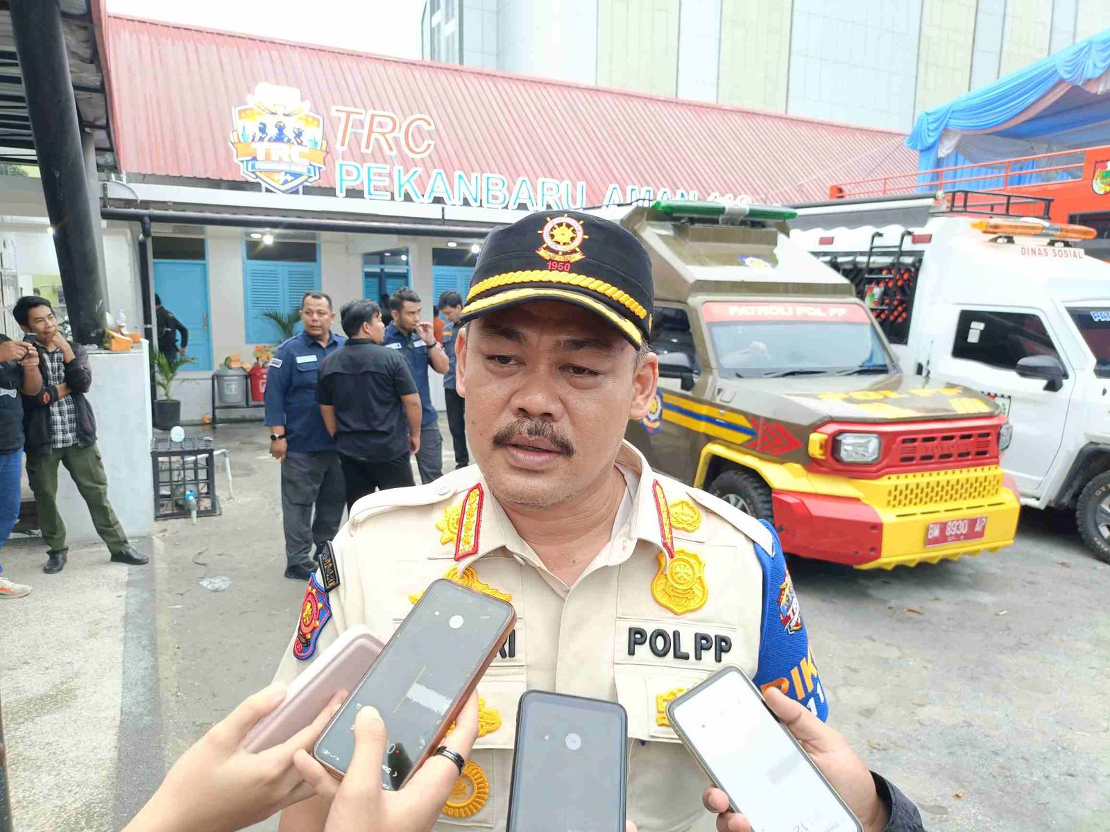 Satpol PP Pekanbaru Pastikan Penertiban PKL Tanpa Tebang Pilih
