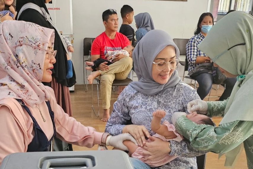Capaian Imunisasi Riau Melonjak, Masuk 10 Besar Nasional untuk Imunisasi Dasar Lengkap