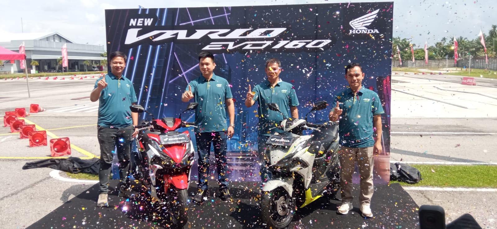 Capella Honda Riau Resmi Hadirkan New Honda Vario Evo 160 di Riau