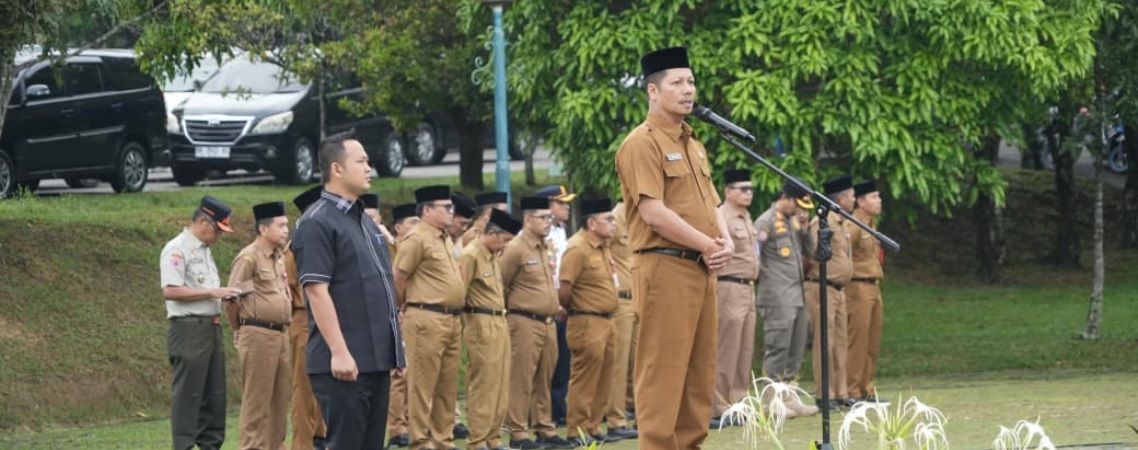 Plt Bupati Kuansing Ajak ASN Perkuat Soliditas dan Utamakan Pelayanan Publik