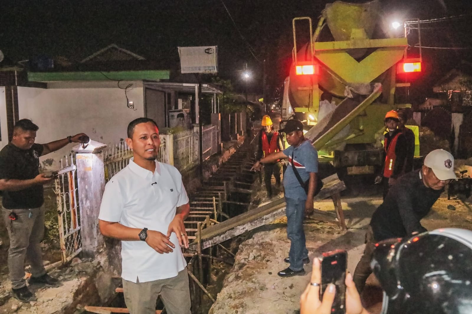 Keluhan Warga Ditindaklanjuti, Pemko Pekanbaru Bangun Drainase Baru di Jalan Embun Pagi