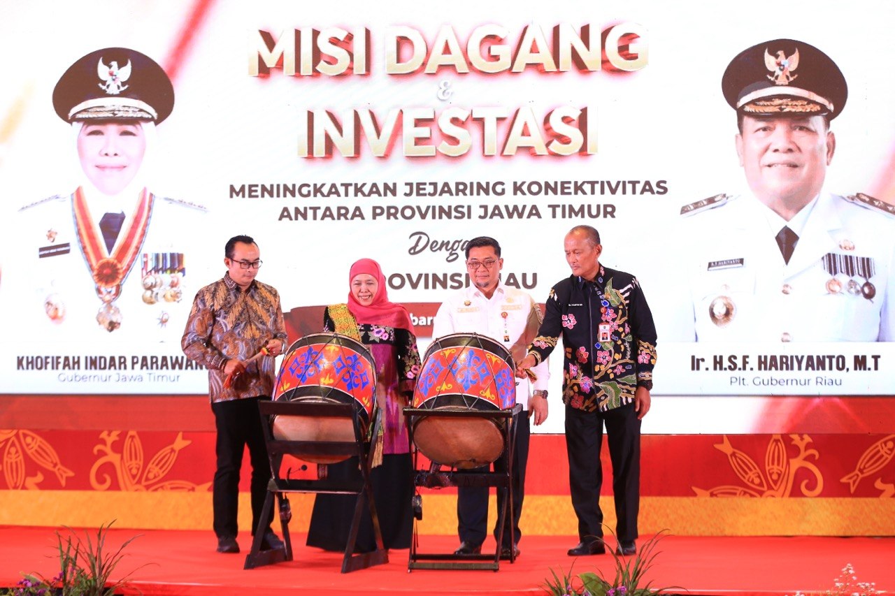 Riau–Jawa Timur Perkuat Kemitraan Dagang dan Investasi