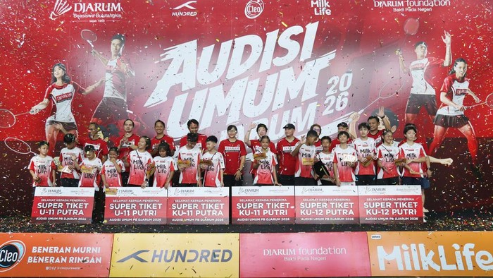 Atlet Muda Riau dan Sumatera Dominasi Super Tiket Audisi PB Djarum 2026