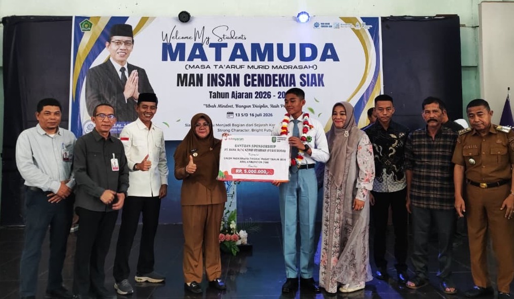 Murid MAN IC Siak Lolos Seleksi Calon Paskibraka Tingkat Pusat 2026, Bupati Afni Beri Dukungan Penuh