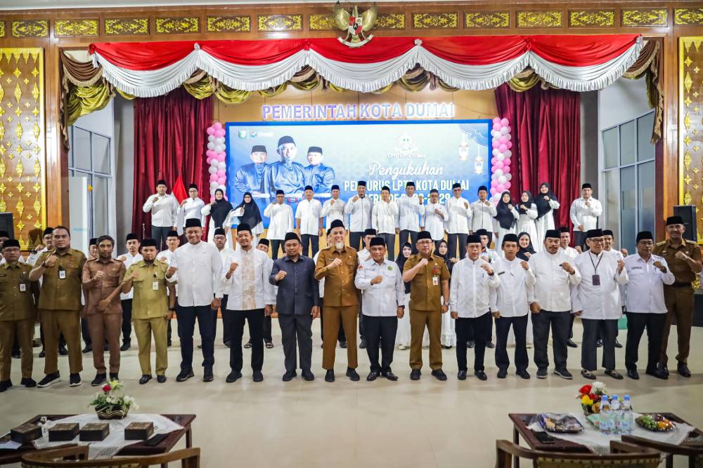 Wako Paisal Kukuhkan Pengurus LPTQ Dumai, Perkuat Pembinaan Menuju MTQ Riau di Rokan Hulu
