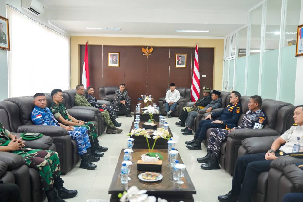 Wawako Dumai Sambut Komandan Lanal Baru, Tegaskan Komitmen Perkuat Sinergi untuk Pembangunan Daerah
