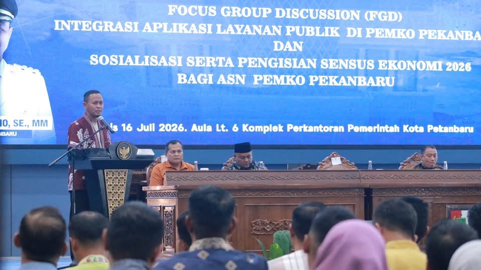 Pemko Pekanbaru Integrasikan Seluruh Layanan Publik ke Super App Pekanbaru Aman