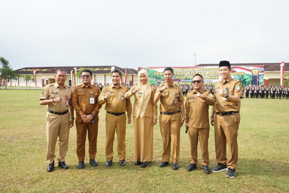 Sekda Meranti Hadiri Pembukaan Pendidikan Bintara Polri 2026