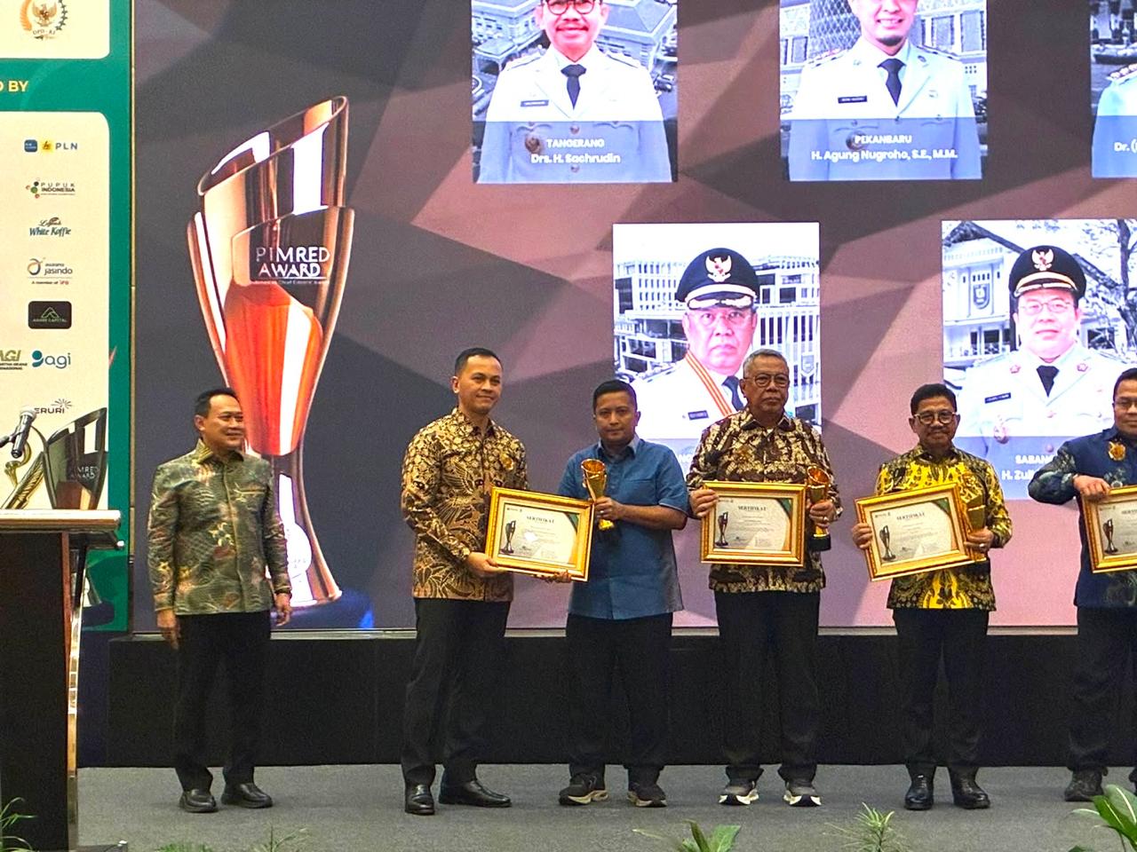 Wako Pekanbaru Agung Nugroho Raih Pemred Award 2026