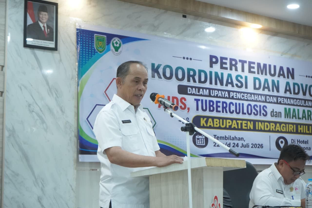 Bupati Inhil Dorong Kolaborasi Lintas Sektor Percepat Penanggulangan AIDS, TBC, dan Malaria